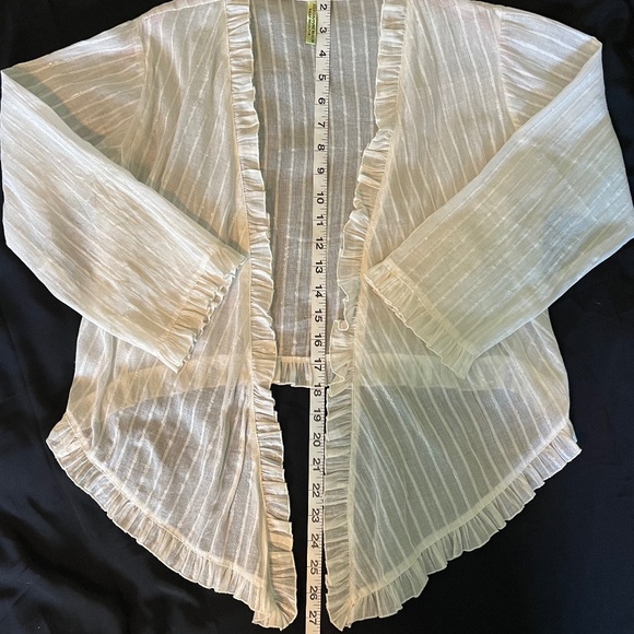 Juicy Couture Boho Coverup Cardigan Size Large New Without Tags - Picture 7 of 8